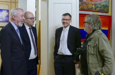 Wernisaż malarstwa Zygmunta Pałasza