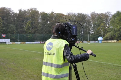 Ekipa TTM podczas realizacji meczu Gryf vs Górnik