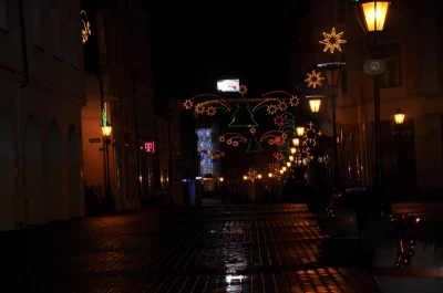 Świąteczne iluminacje w Wejherowie
