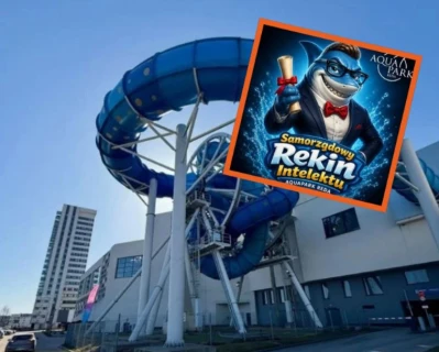 „Samorządowy Rekin Intelektu”. Aquapark odpowiedział burmistrzowi, a później usunął wpis