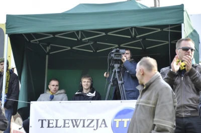 Ekipa TTM podczas realizacji meczu Gryf vs Górnik