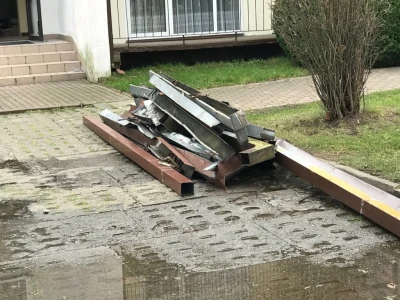 Jastrzębia Góra: Zapalił się dach, nie ma rannych