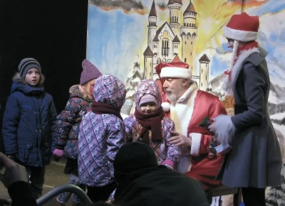 Mikołajki na Placu Wejhera 2014 / fot. Leszek Spigarski