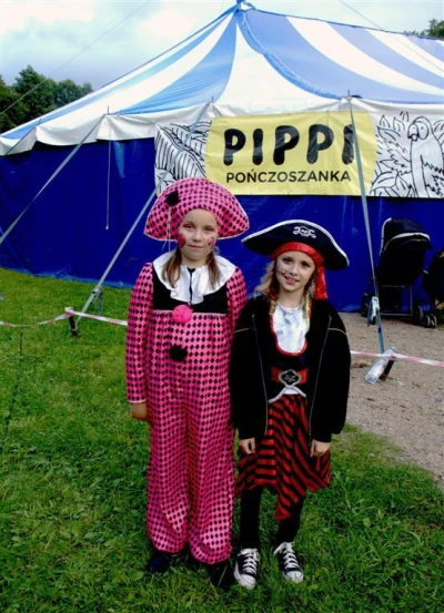 Wejherowo: Spotkanie z Pippi Pończoszanką fot. Leszek Spigarski.