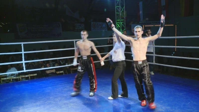 Wejherowo - Rafał Karcz Zawodowym Mistrzem UFR full contact