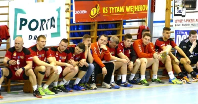 Tytani Wejherowo kontra Wybrzeże Gdańsk (35 : 30) - fot. Leszek Spigarski.