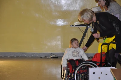 Uroczyste wręczenie wózka Marcie