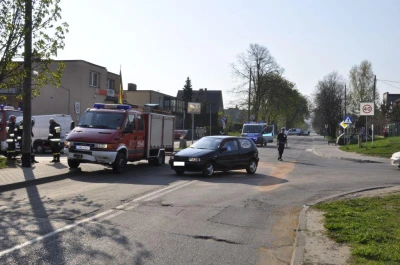 Wejherowo: Wypadek z udziałem policyjnej hondy