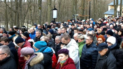 Kaszubska Droga Krzyżowa 2016 na Kalwarii Wejherowskiej fot. Leszek Spigarski
