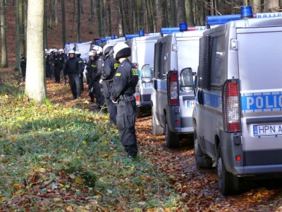 Gdynia - Napad na kantor - policyjne ćwiczenia
