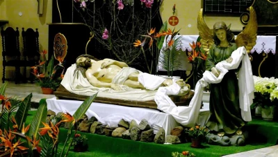 Liturgia Wielkiego Piątku w wejherowskiej Kolegiacie