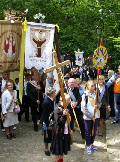 Uroczystości odpustowe na Kalwarii fot. Leszek Spigarski
