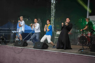 Bolszewo żegna pielgrzymów (fot. Szymon i Grzegorz Bury )