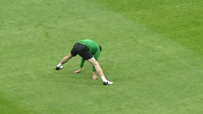 Trening Irlandczyków w Gdyni