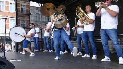 Zespół GIS wystąpił na wejherowskim rynku
