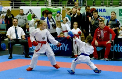 Międzynarodowe zawody karate w Bolszewie - fot. Leszek Spigarski