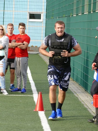 Wejher Cross Games 2017, półfinał – sanie i kamizelka, fot. Leszek Spigarski