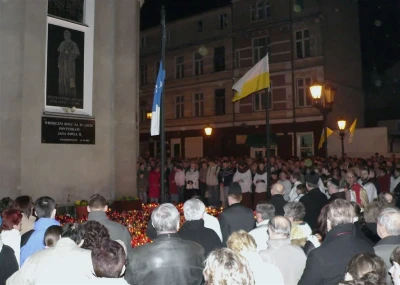 I rocznica śmierci Ojca Świętego Jana Pawła II fot. Leszek Spigarski