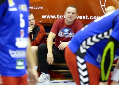 KS Tytani Wejherowo - Sambor Tczew  25 : 28, 7.10.2017, fot. Leszek Spigarski
