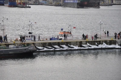 HMS Bulwark w Gdyni