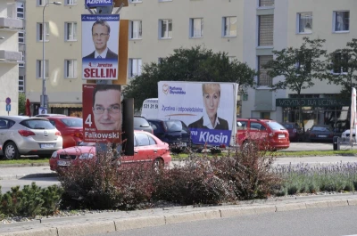 Plakaty wyborcze zasypały trójmiasto