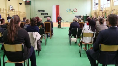 Otwarcie Hali Sportowej w ZS nr 2 w Rumi