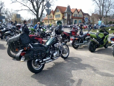 Rozpoczęcie sezonu motocyklowego w Krokowej