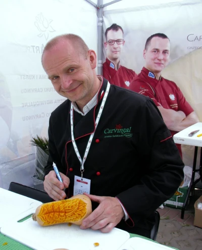 Zawody carvingowe w Wejherowie (fot. Leszek Spigarski)