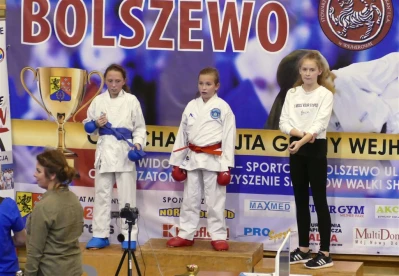 Międzynarodowe zawody karate w Bolszewie - fot. Leszek Spigarski