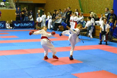 Międzynarodowe zawody karate w Bolszewie - fot. Leszek Spigarski