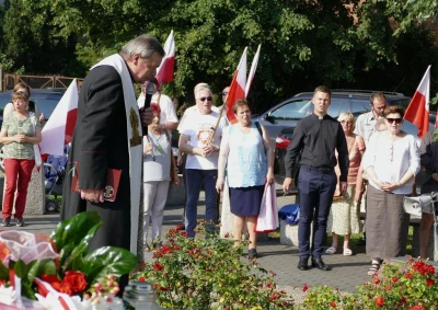 Obchody 73 rocznicy Powstania Warszawskiego w Wejherowie – fot. Leszek Spigarski