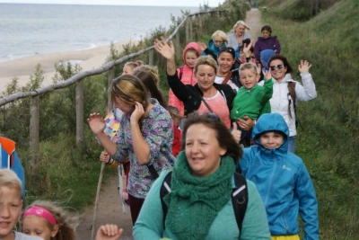 Dzieci z Caritasu bawiły się w Jastrzębiej Górze