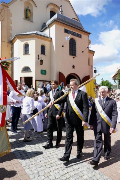 Boże Ciało 2017. Uroczystośc w parafii pw. Trójcy Świętej w Wejherowie. Fot. Leszek Spigarski