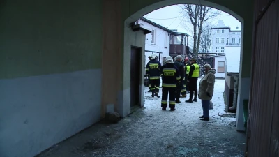 Pożar na ul. Wałowej