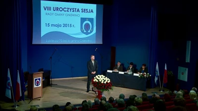 Gmina Gniewino: Uroczysta sesja na 70-lecie