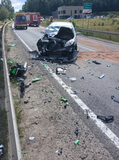 Śmiertelny wypadek. Zginął motocyklista
