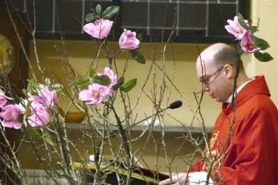 Liturgia Wielkiego Piątku w wejherowskiej Kolegiacie