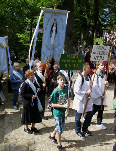 Uroczystości odpustowe na Kalwarii fot. Leszek Spigarski