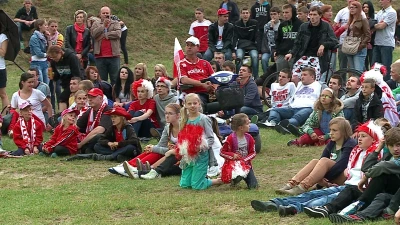 Strefa kibica w Luzinie. Mecz Polska-Czechy