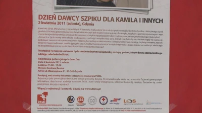 Gdynia: 265 dawców szpiku