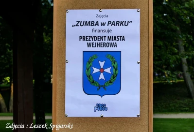 Zumba w parku. Fot. Leszek Spigarski.