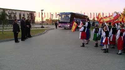 Hiszpanie już w Gniewinie!