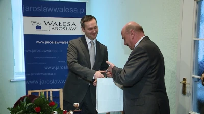 Otwarcie biura poselskiego Jarosława Wałęsy