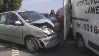 Powiat Pucki: Karambol na drodze