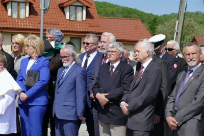 Rondo Tajnej Organizacji Wojskowej Gryf Pomorski – uroczyste otwarcie – fot. Leszek Spigarski