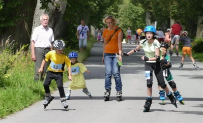 Puchar Kaszub w rolkarstwie szybkim - Kłanino 2017 (fot. Leszek Spigarski)