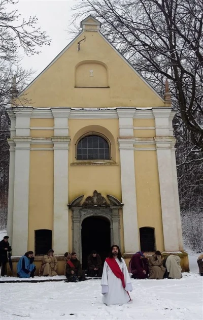 Inscenizacja Drogi Pojmania na Kalwarii Wejherowskiej