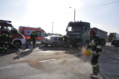 Wypadek w Gościcinie