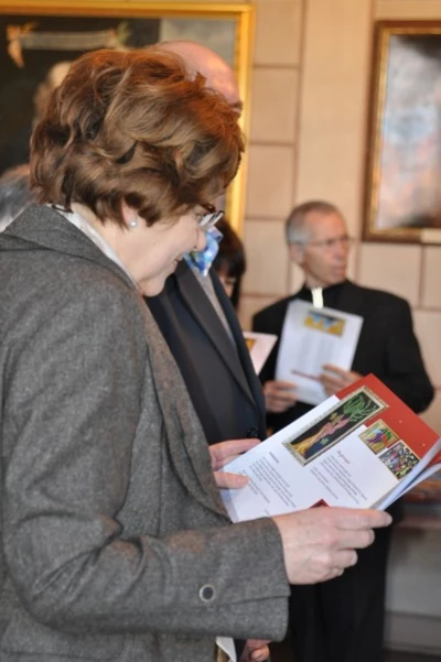 Wernisaż wystawy malarstwa i grafiki pt. „BUNTSPIEL” autorstwa p. Corinny Kidoń   foto. Anna Tarnowska