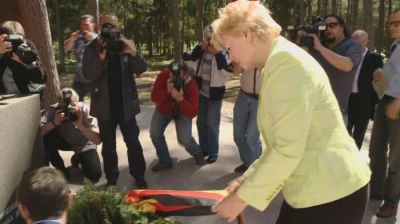 Erika Steinbach w Piaśnicy